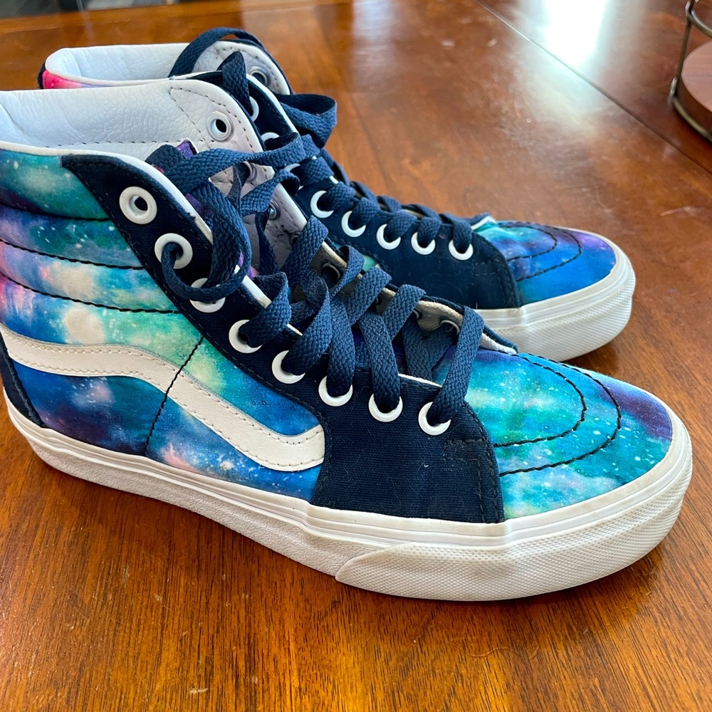 Custom Vans Like New Women Size 6